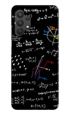 Mathematics Formula Samsung A32 4G Hard Case Back Cover by Casekaro