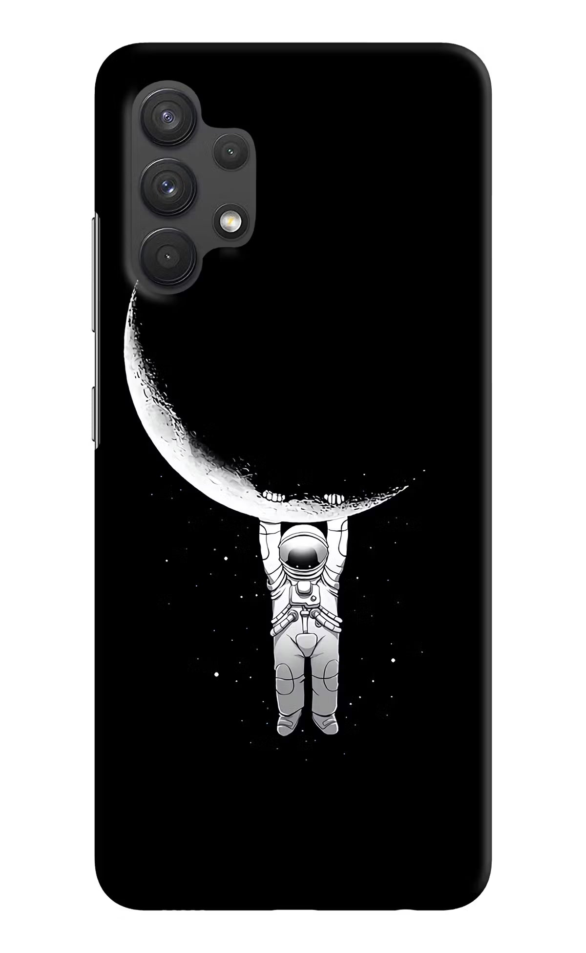 Moon Space Samsung A32 4G Hard Case Back Cover by Casekaro