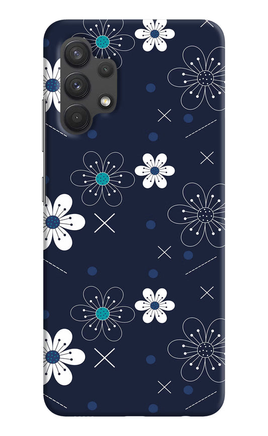 Flowers Samsung A32 4G Hard Case Back Cover by Casekaro