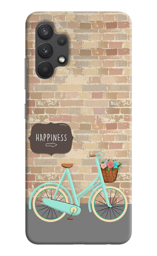 Happiness Artwork Samsung A32 4G Hard Case Back Cover by Casekaro