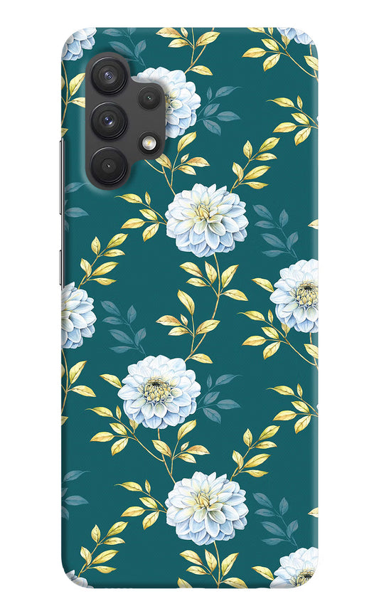 Flowers Samsung A32 4G Hard Case Back Cover by Casekaro