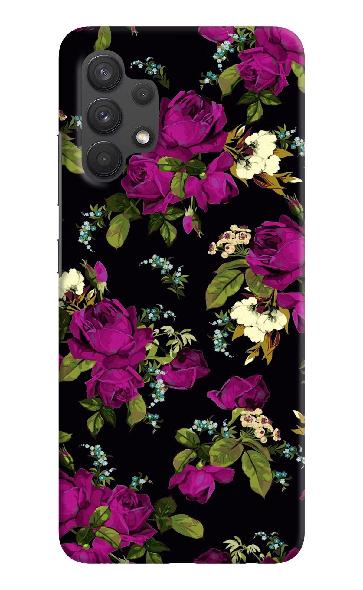 Flowers Samsung A32 4G Hard Case Back Cover by Casekaro