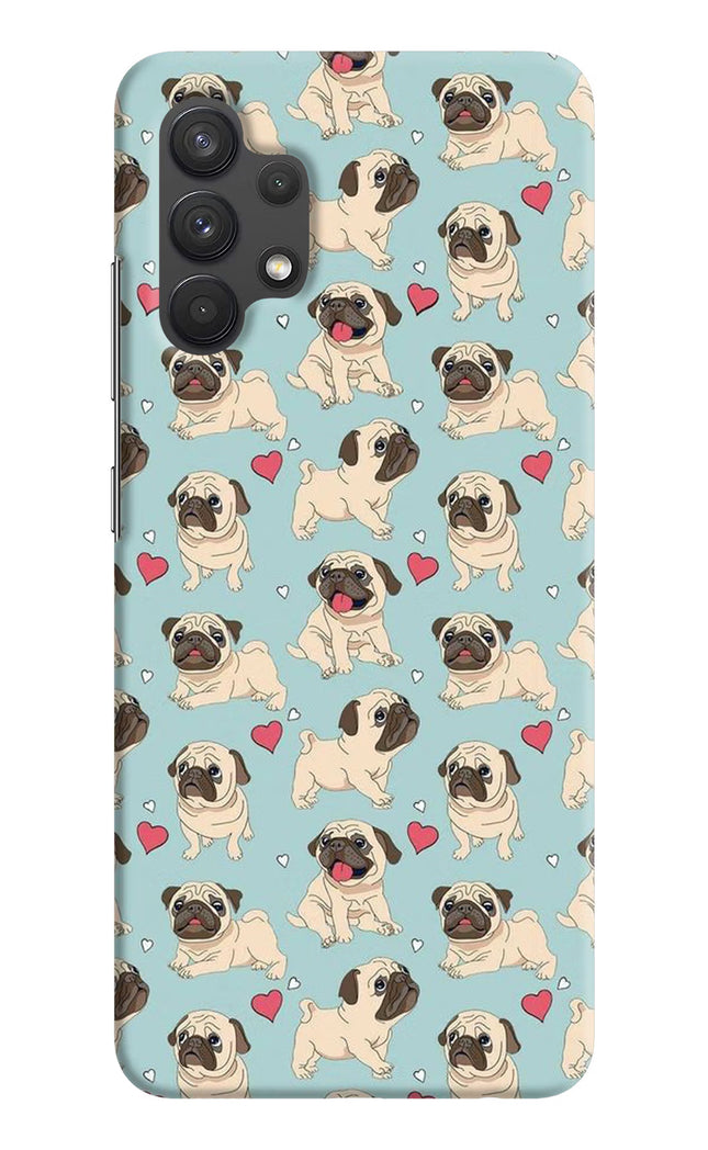 Pug Dog Samsung A32 4G Hard Case Back Cover by Casekaro