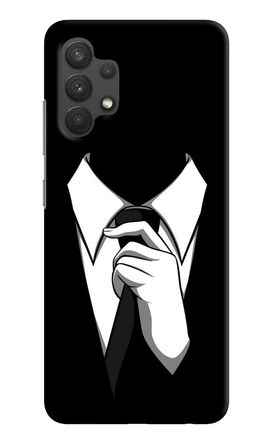 Black Tie Samsung A32 4G Hard Case Back Cover by Casekaro