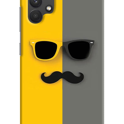 Sunglasses with Mustache Samsung A32 4G Hard Case Back Cover by Casekaro