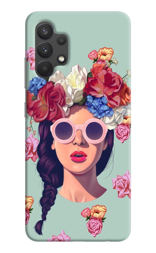 Pretty Girl Samsung A32 4G Hard Case Back Cover by Casekaro