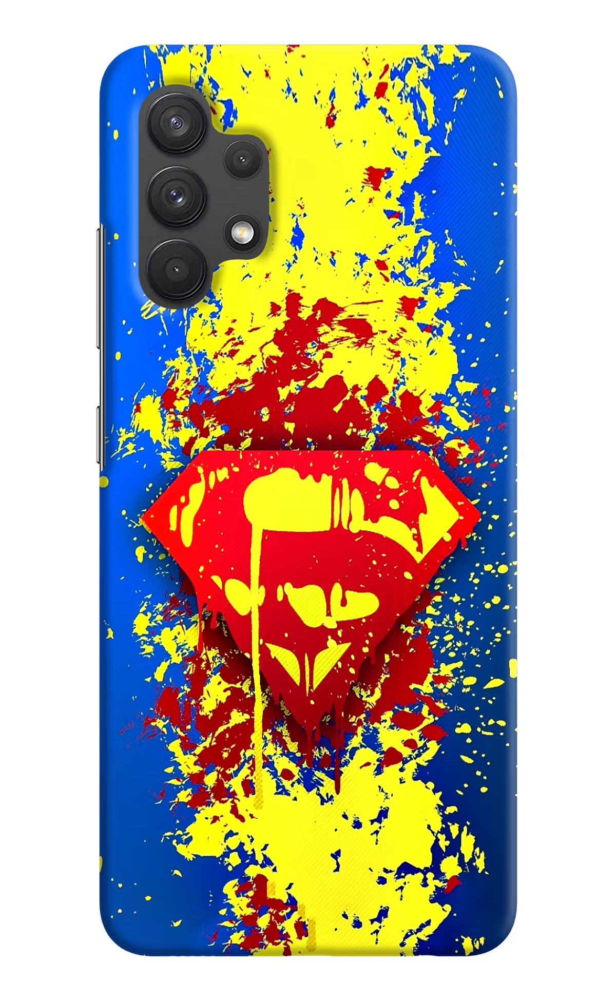 Superman logo Samsung A32 4G Hard Case Back Cover by Casekaro