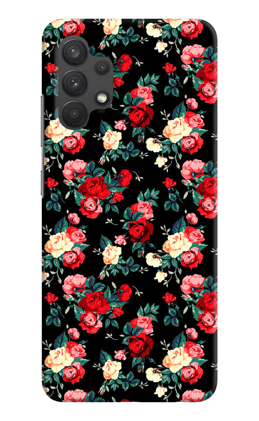 Rose Pattern Samsung A32 4G Hard Case Back Cover by Casekaro