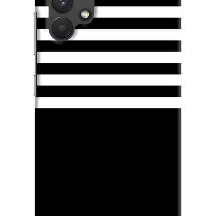 Black and White Print Samsung A32 4G Hard Case Back Cover by Casekaro