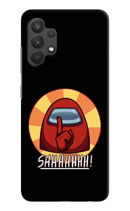 Among Us Shhh! Samsung A32 4G Hard Case Back Cover by Casekaro