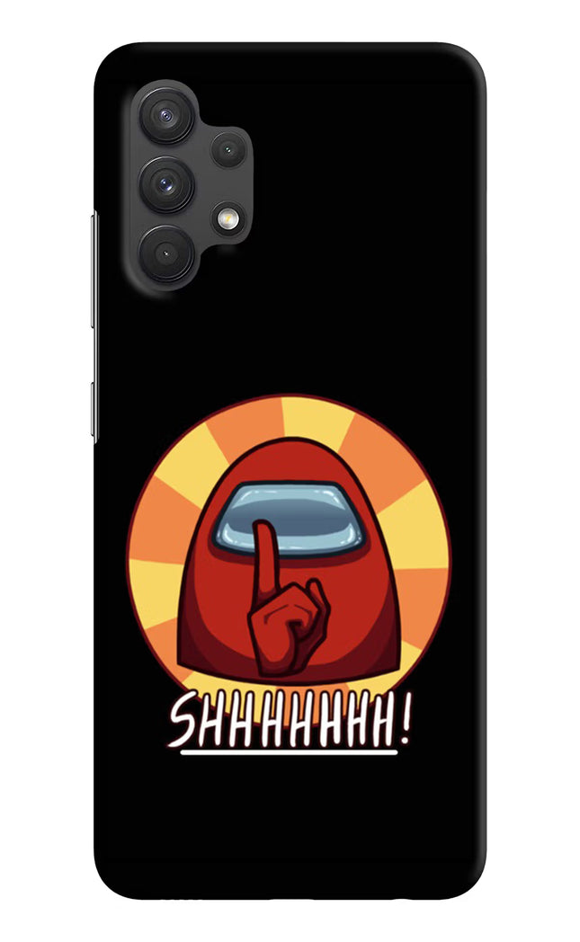 Among Us Shhh! Samsung A32 4G Hard Case Back Cover by Casekaro