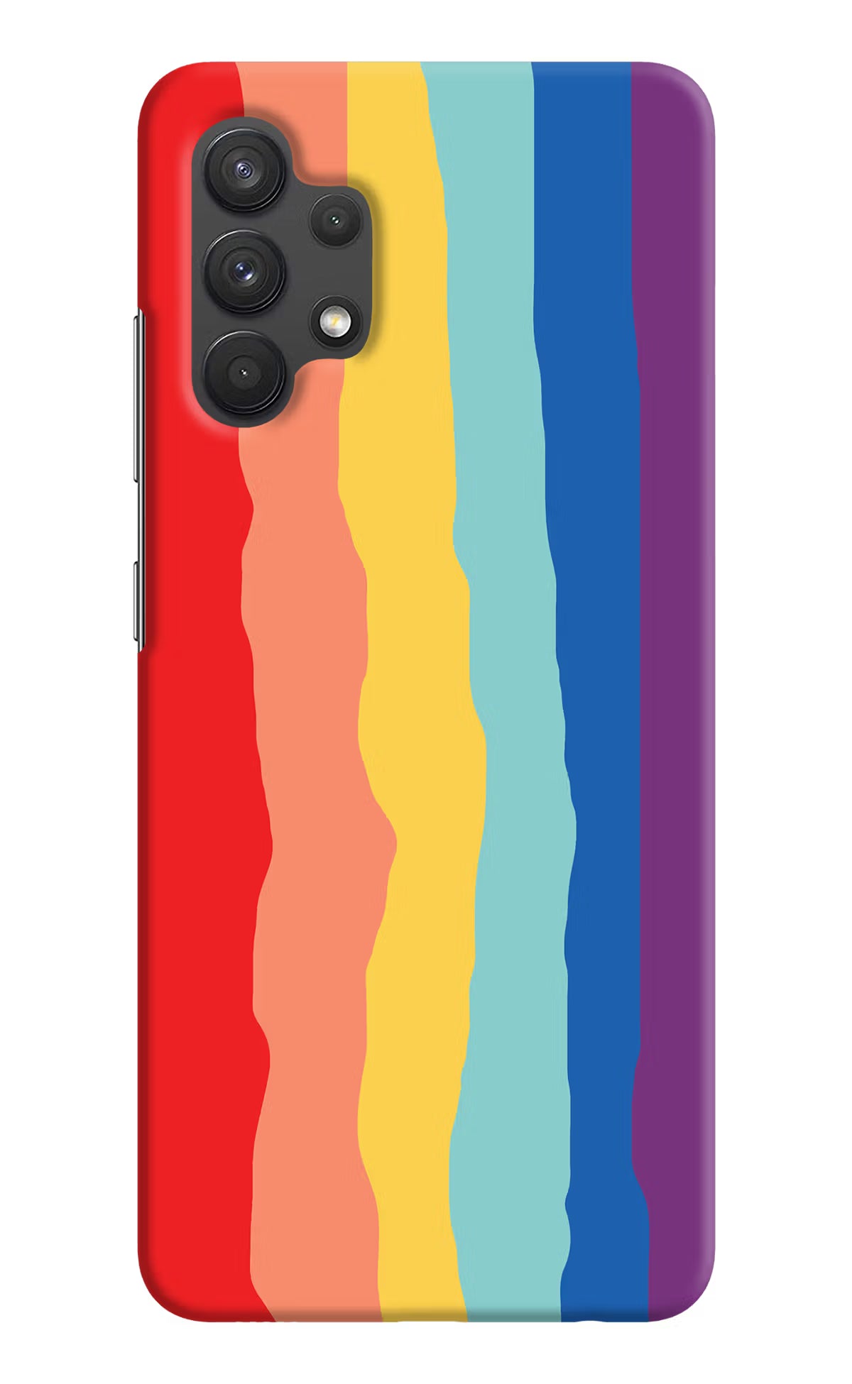 Rainbow Samsung A32 4G Hard Case Back Cover by Casekaro