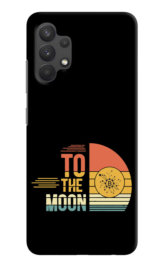 To the Moon Samsung A32 4G Hard Case Back Cover by Casekaro