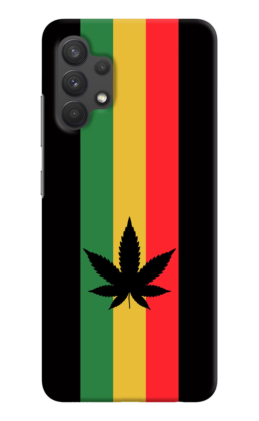 Weed Flag Samsung A32 4G Back Cover, Hard case