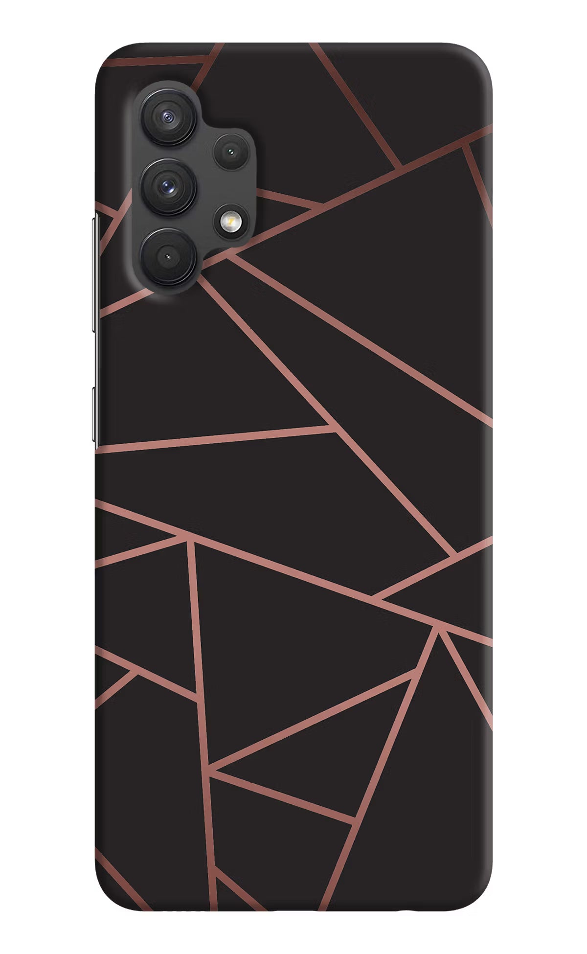 Geometric Pattern Samsung A32 4G Hard Case Back Cover by Casekaro