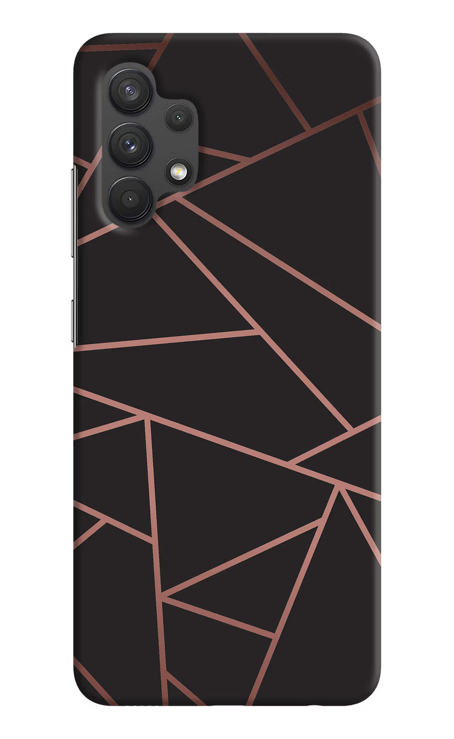 Geometric Pattern Samsung A32 4G Back Cover, Hard case