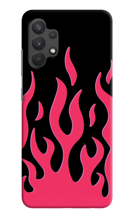 Fire Flames Samsung A32 4G Hard Case Back Cover by Casekaro