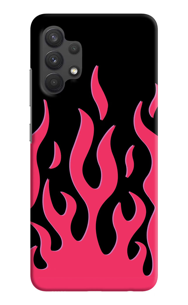 Fire Flames Samsung A32 4G Hard Case Back Cover by Casekaro