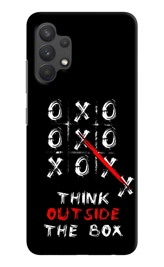 Think out of the BOX Samsung A32 4G Hard Case Back Cover by Casekaro