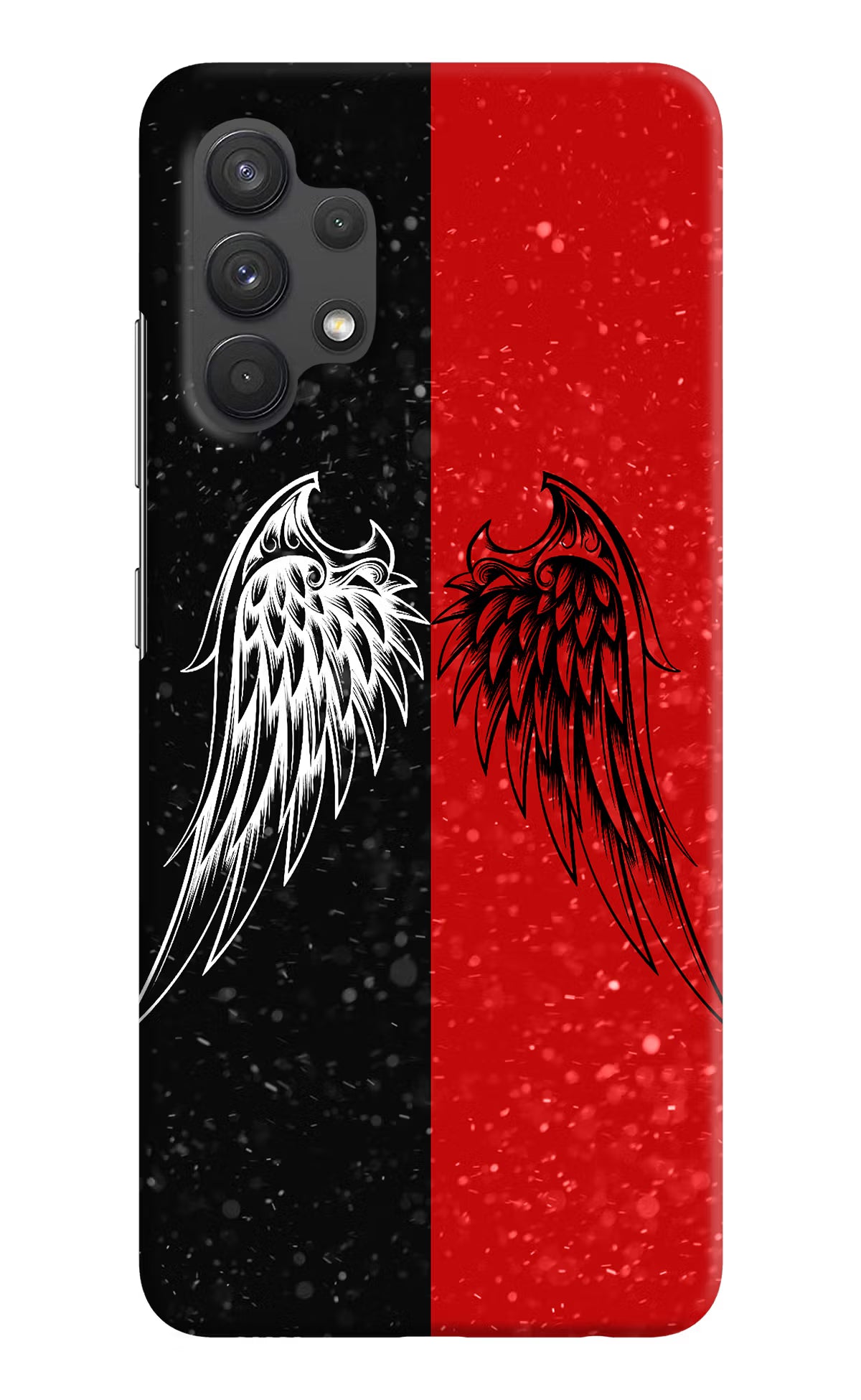 Wings Samsung A32 4G Hard Case Back Cover by Casekaro
