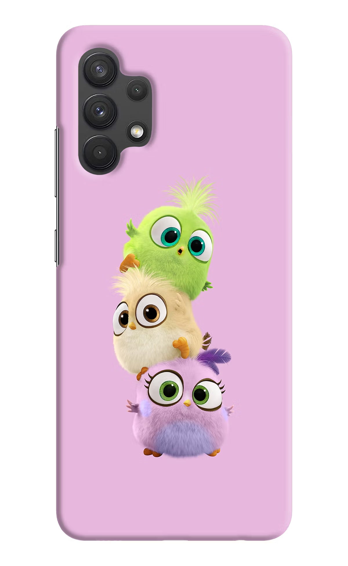Cute Little Birds Samsung A32 4G Hard Case Back Cover by Casekaro