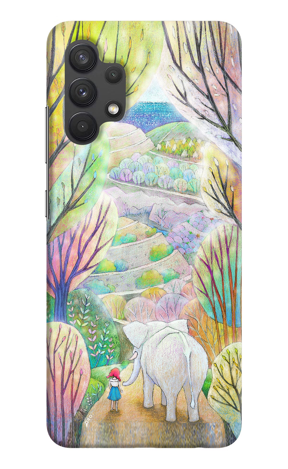 Nature Painting Samsung A32 4G Hard Case Back Cover by Casekaro