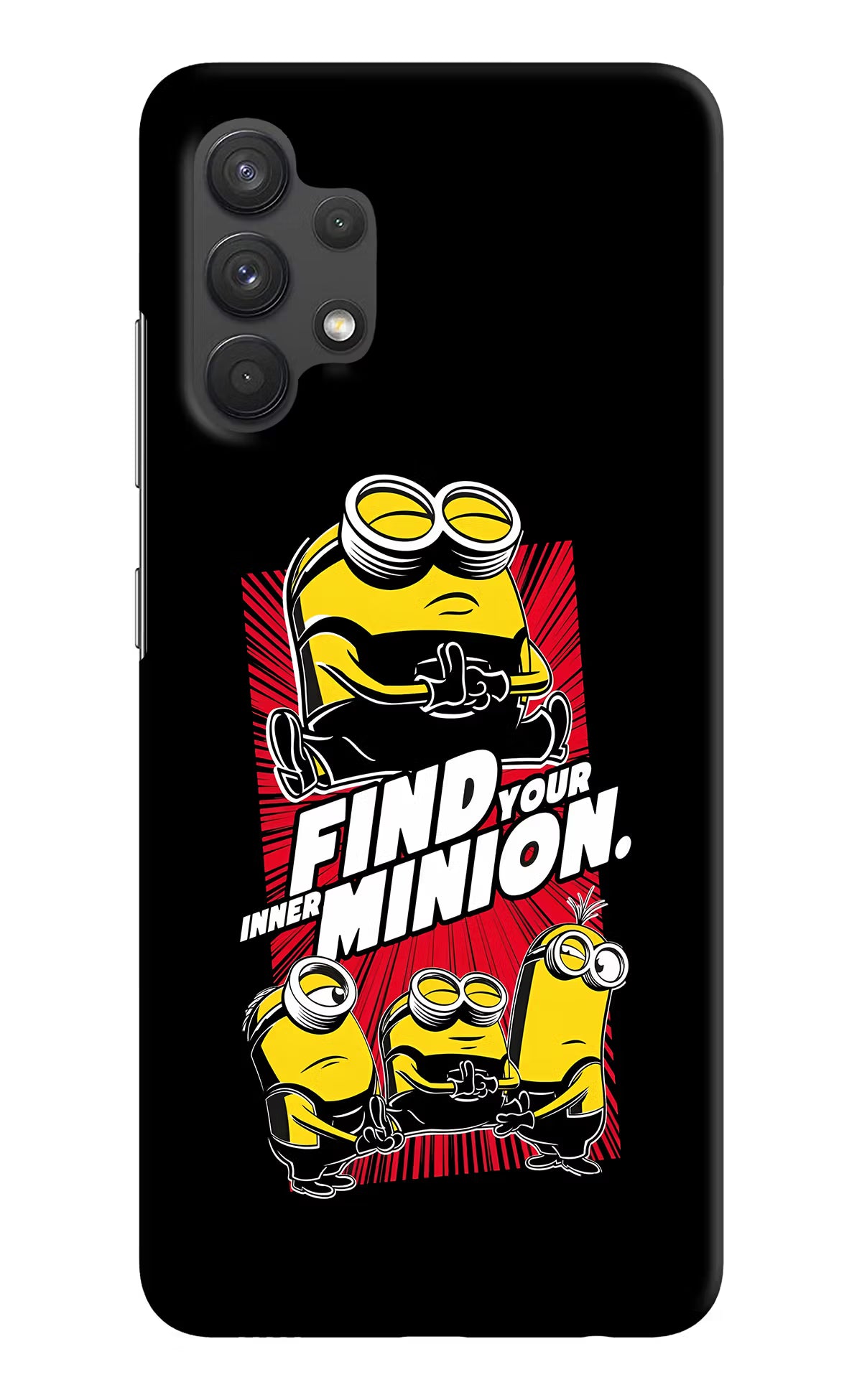 Find your inner Minion Samsung A32 4G Hard Case Back Cover by Casekaro
