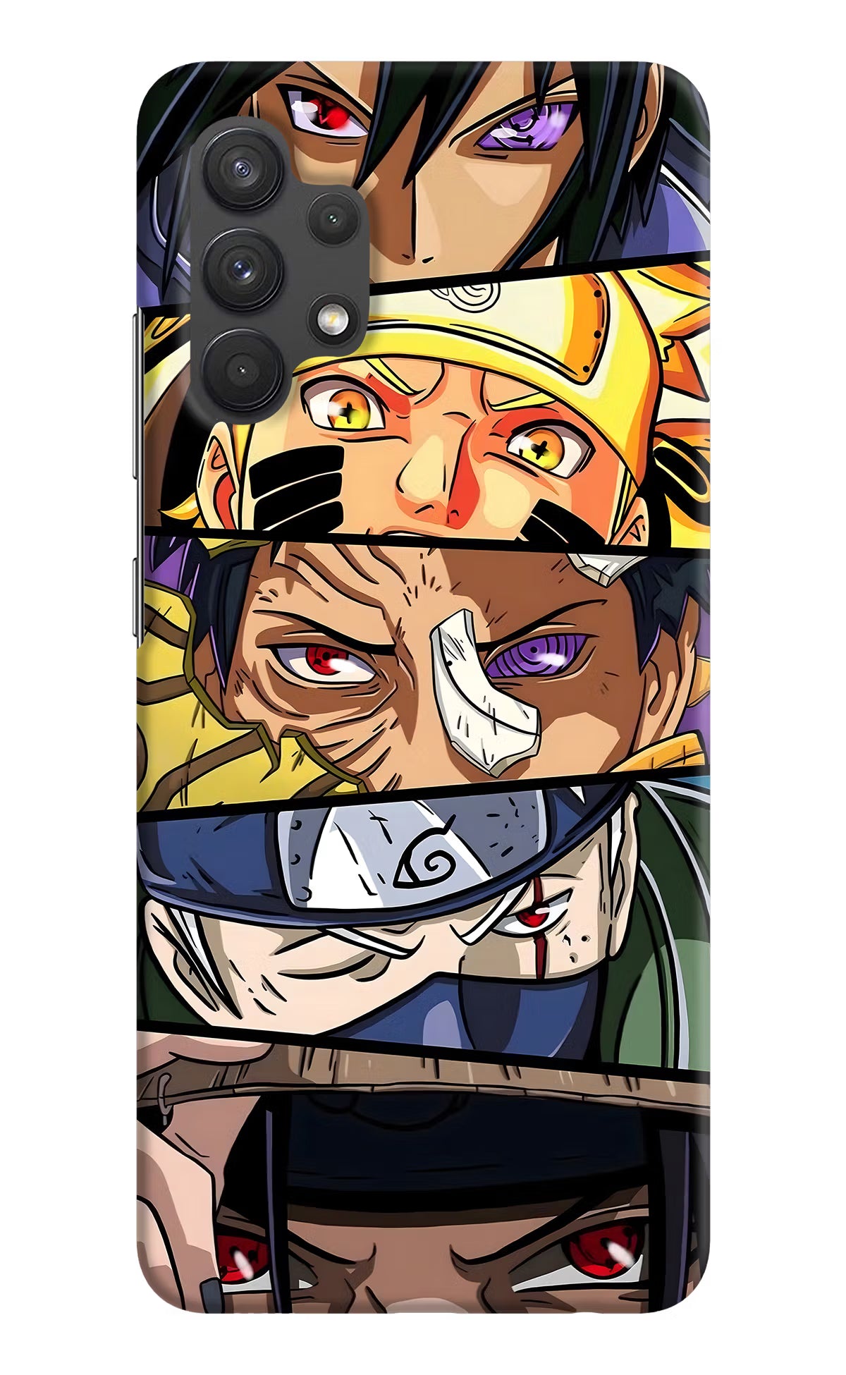 Naruto Character Samsung A32 4G Hard Case Back Cover by Casekaro