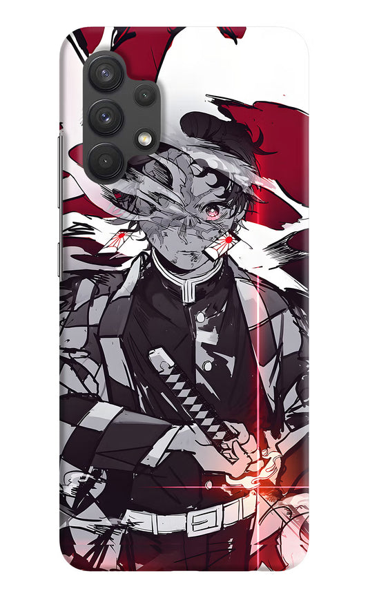 Demon Slayer Samsung A32 4G Hard Case Back Cover by Casekaro
