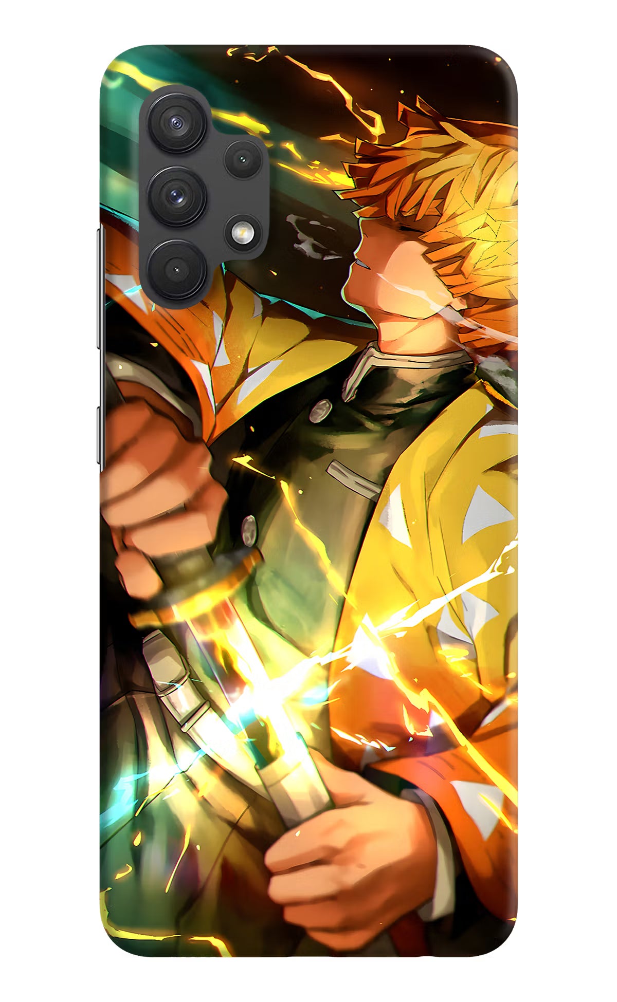 Demon Slayer Samsung A32 4G Hard Case Back Cover by Casekaro