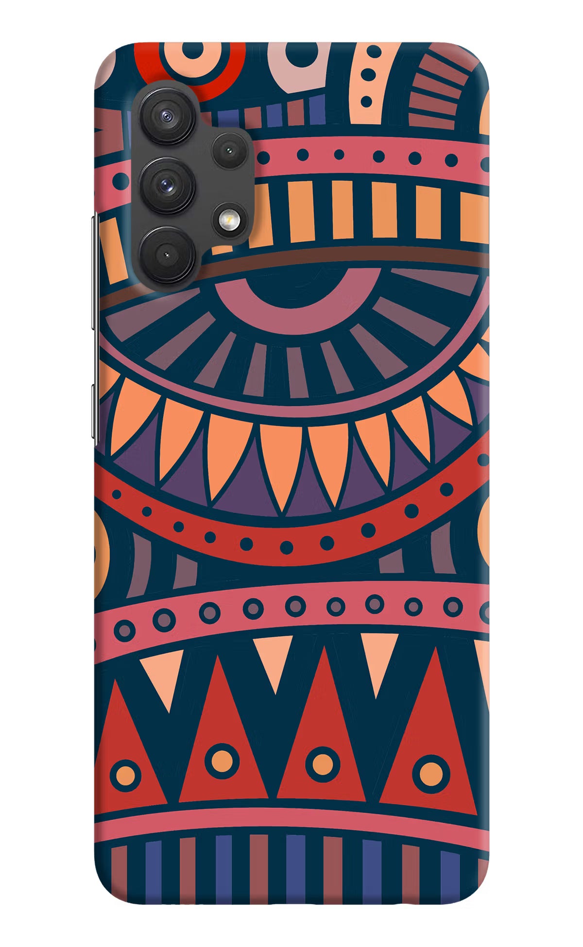 African Culture Design Samsung A32 4G Hard Case Back Cover by Casekaro