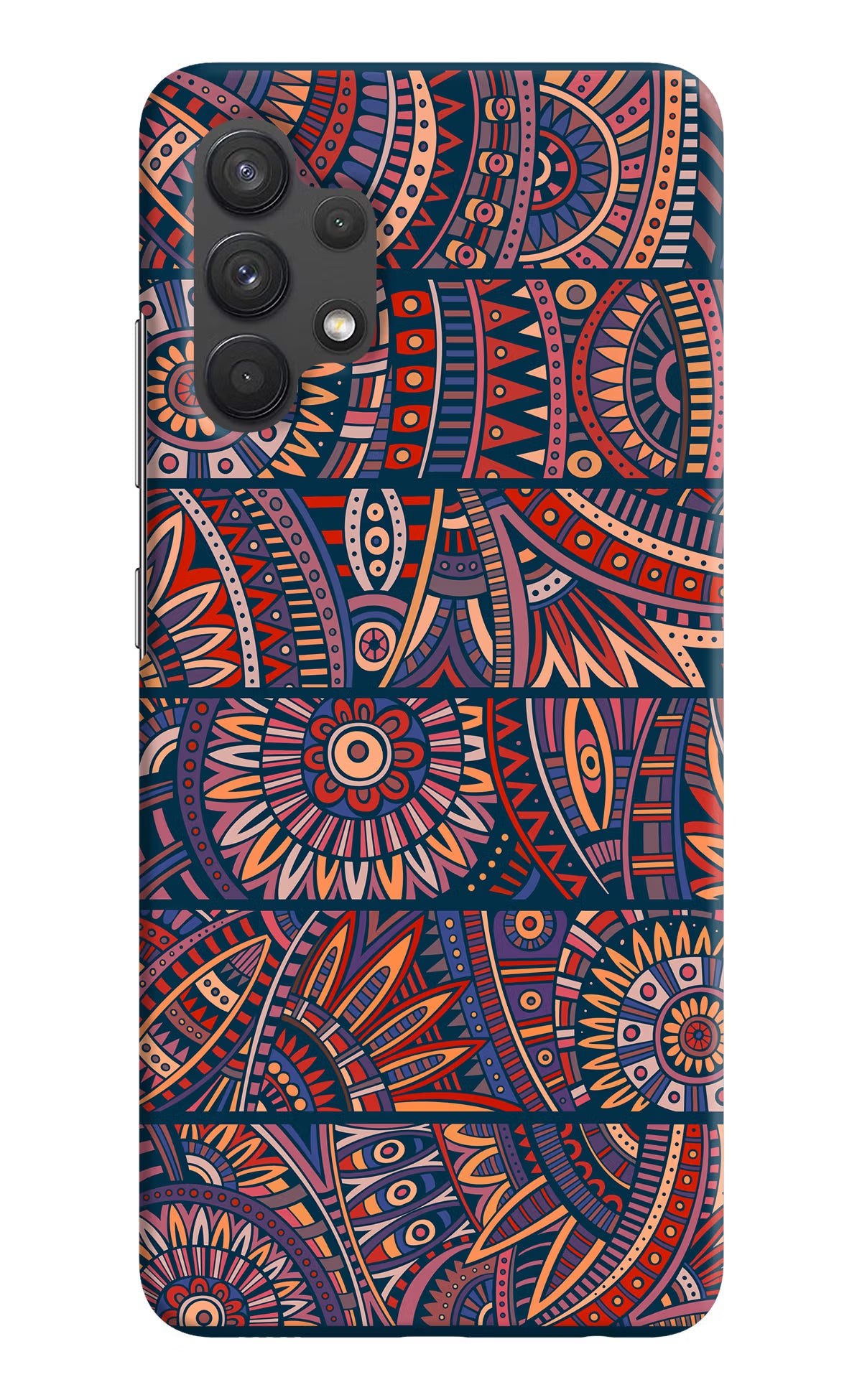 African Culture Design Samsung A32 4G Hard Case Back Cover by Casekaro