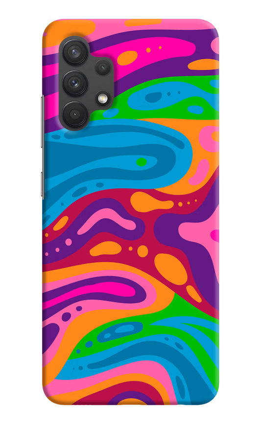 Trippy Pattern Samsung A32 4G Hard Case Back Cover by Casekaro