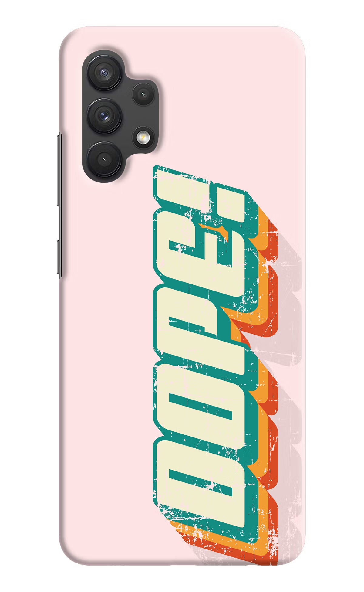 Dope Samsung A32 4G Hard Case Back Cover by Casekaro