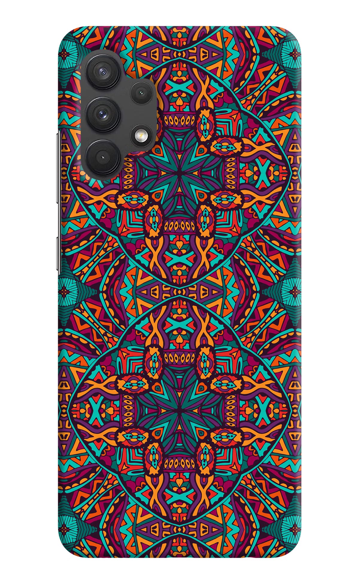 Colour Mandala Samsung A32 4G Hard Case Back Cover by Casekaro