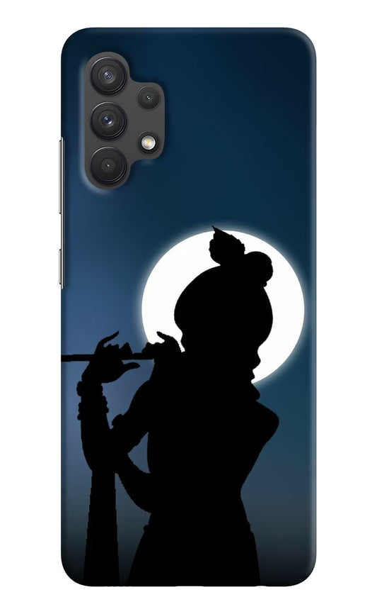 Shri Krishna Silhouette Samsung A32 4G Hard Case Back Cover by Casekaro
