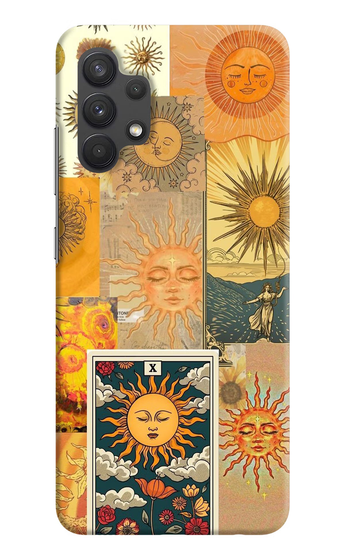 Sun Samsung A32 4G Hard Case Back Cover by Casekaro