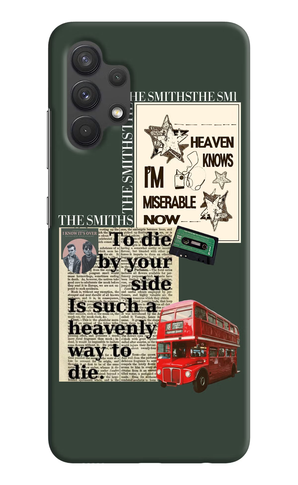 The Smiths Samsung A32 4G Hard Case Back Cover by Casekaro