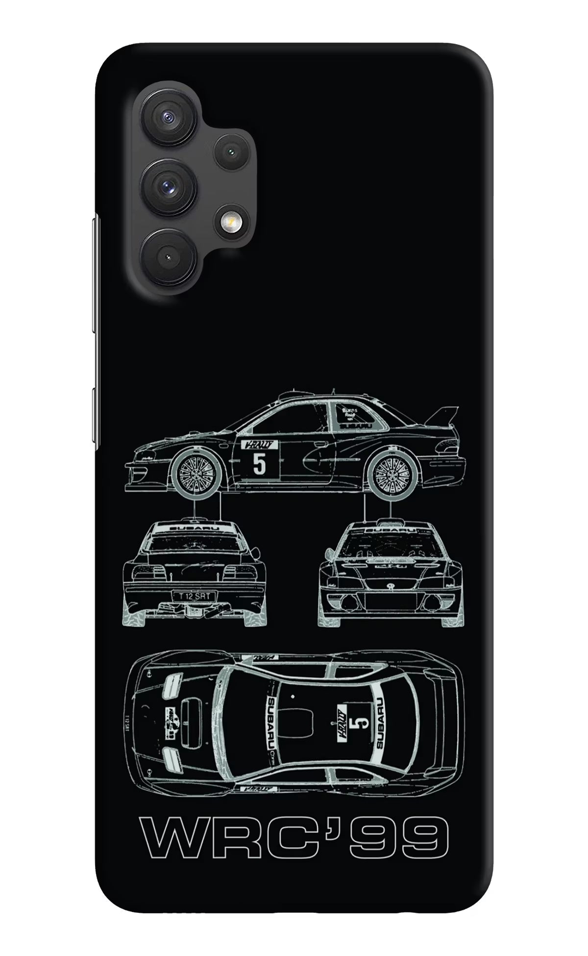WRC'99 Samsung A32 4G Hard Case Back Cover by Casekaro