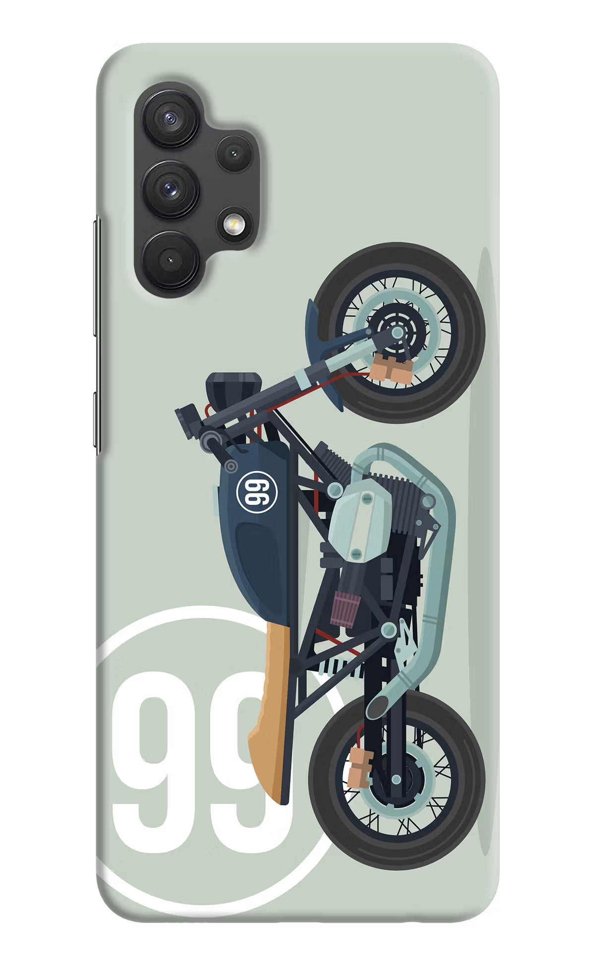 Classic Cafe Racer 99 Samsung A32 4G Hard Case Back Cover by Casekaro
