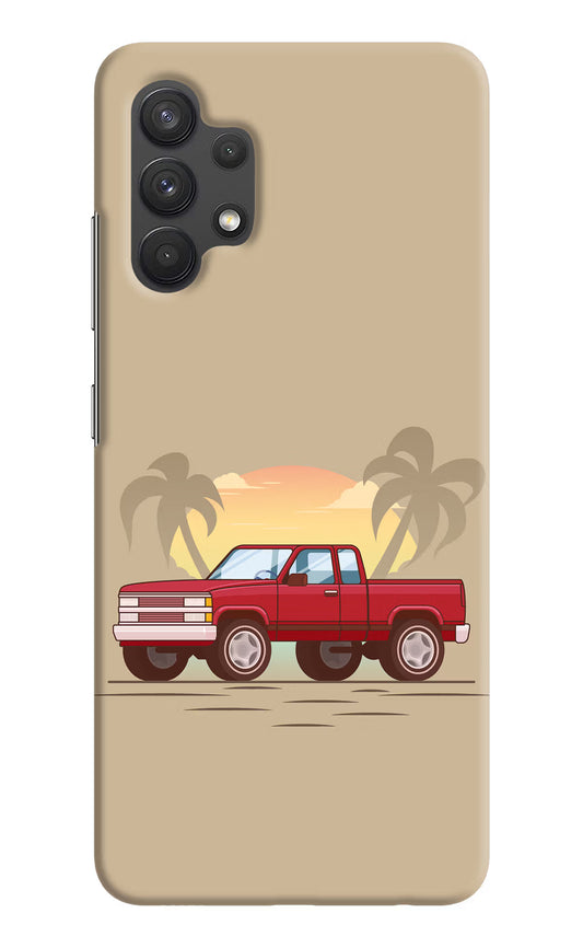 Desert Classic Drive Samsung A32 4G Hard Case Back Cover by Casekaro