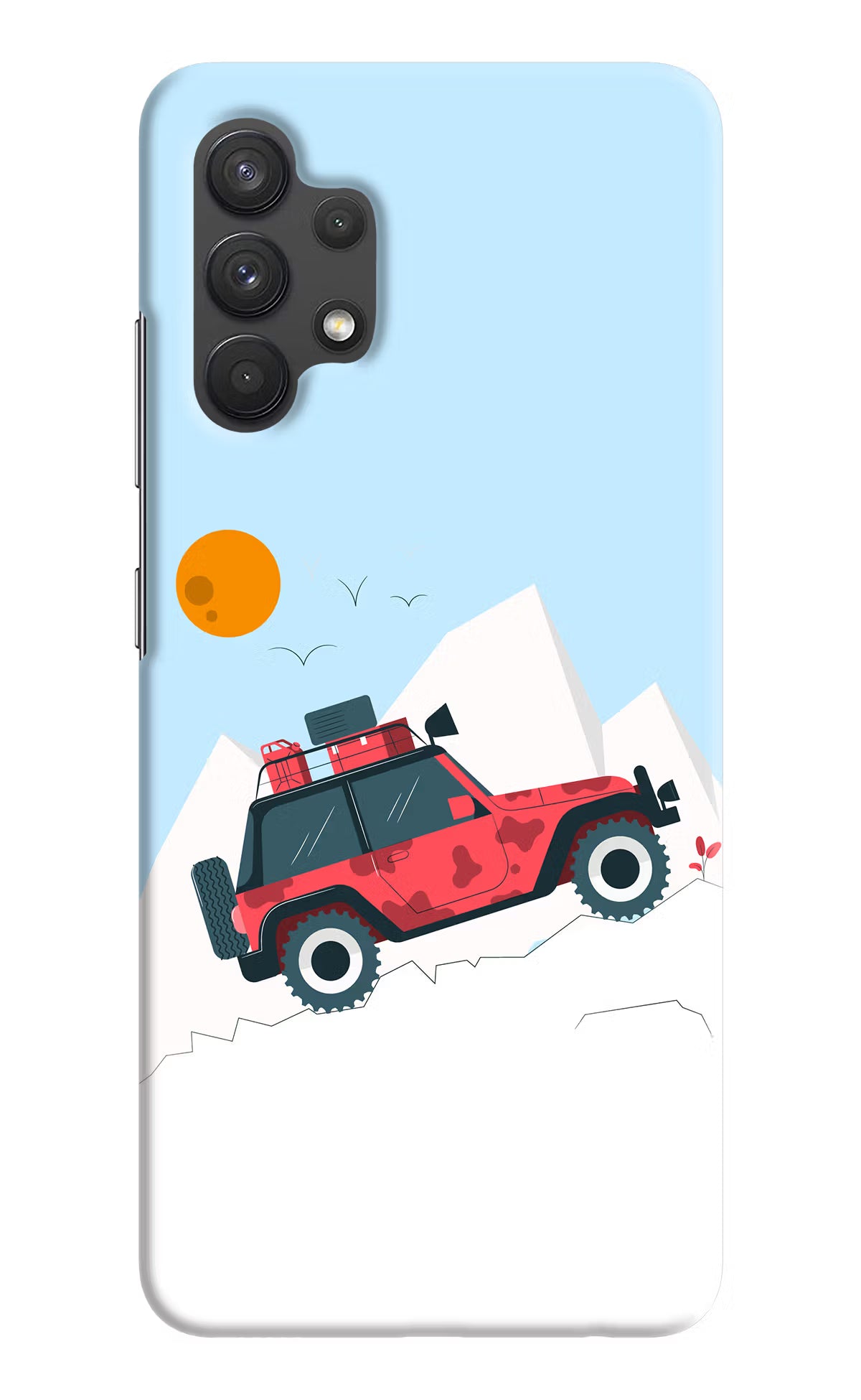 Mountain Trail Beast Samsung A32 4G Hard Case Back Cover by Casekaro