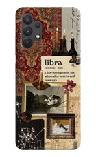 Libra Zodiac Samsung A32 4G Hard Case Back Cover by Casekaro