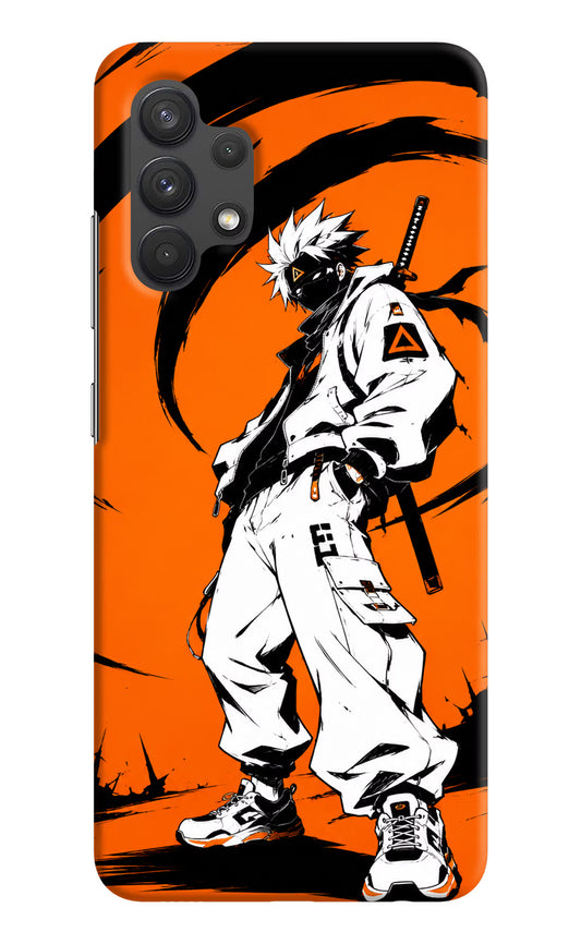 Street Samurai  Samsung A32 4G Hard Case Back Cover by Casekaro
