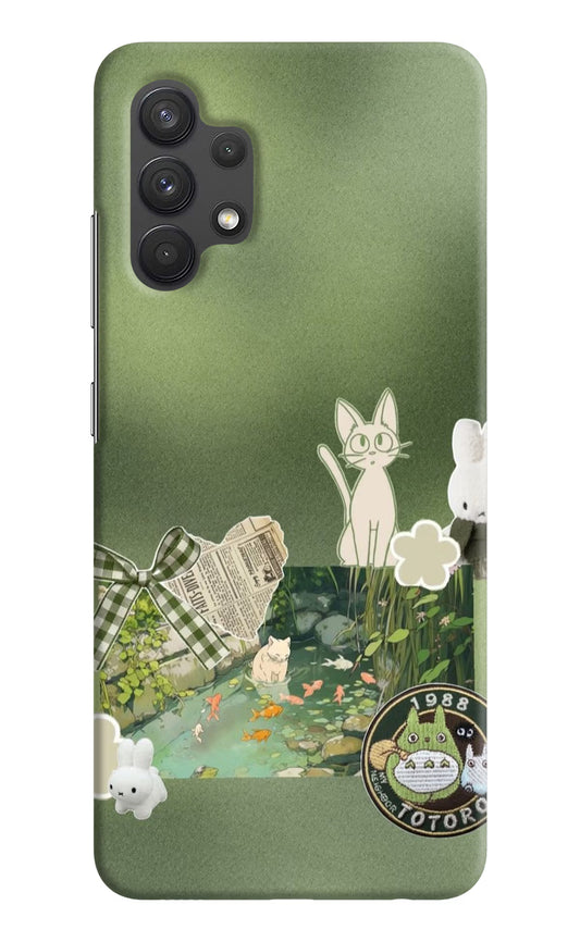 Aesthetic anime Samsung A32 4G Back Cover