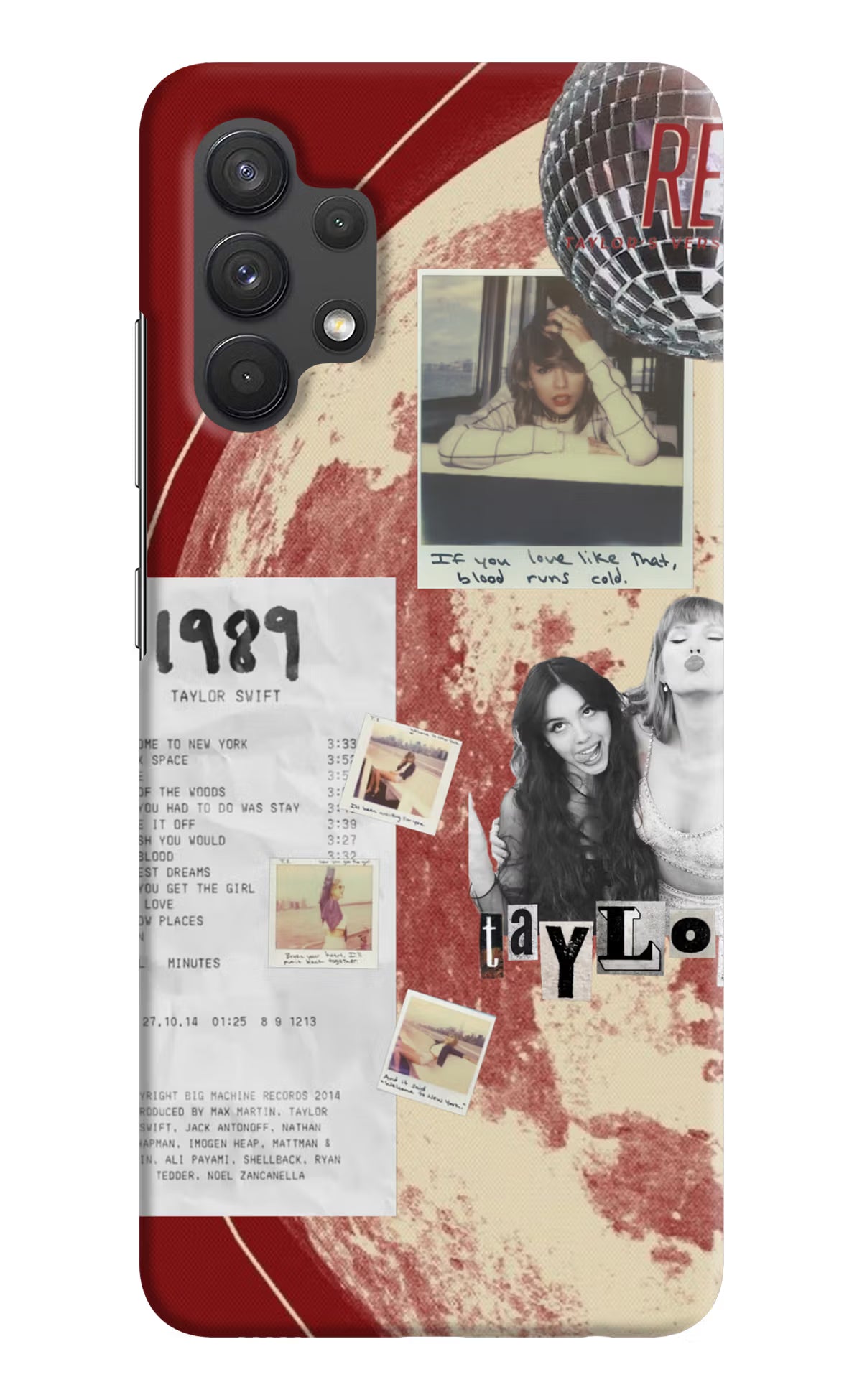 Taylor Swift Samsung A32 4G Back Cover