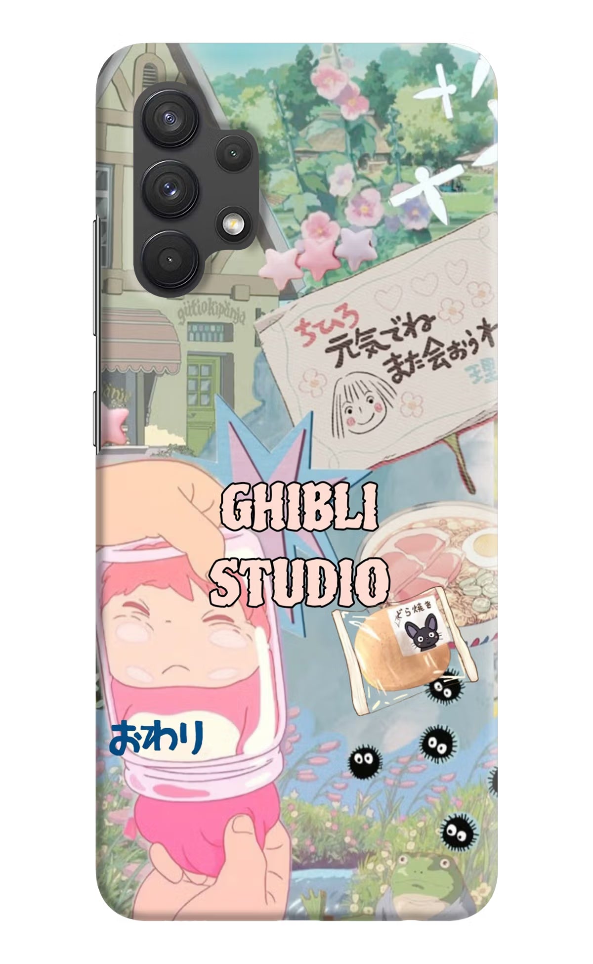 Studio Ghibli Samsung A32 4G Back Cover