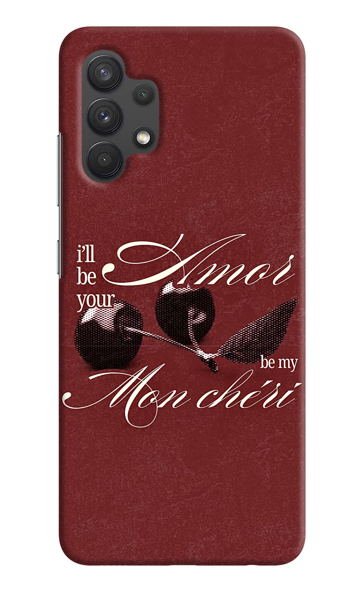 Velvet Cherry Samsung A32 4G Back Cover