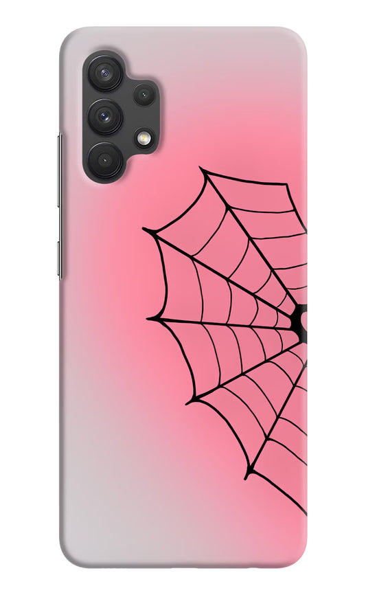 Pink Web Samsung A32 4G Hard Case Back Cover by Casekaro