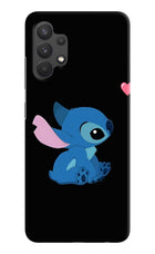 Stitch Crush Samsung A32 4G Hard Case Back Cover by Casekaro